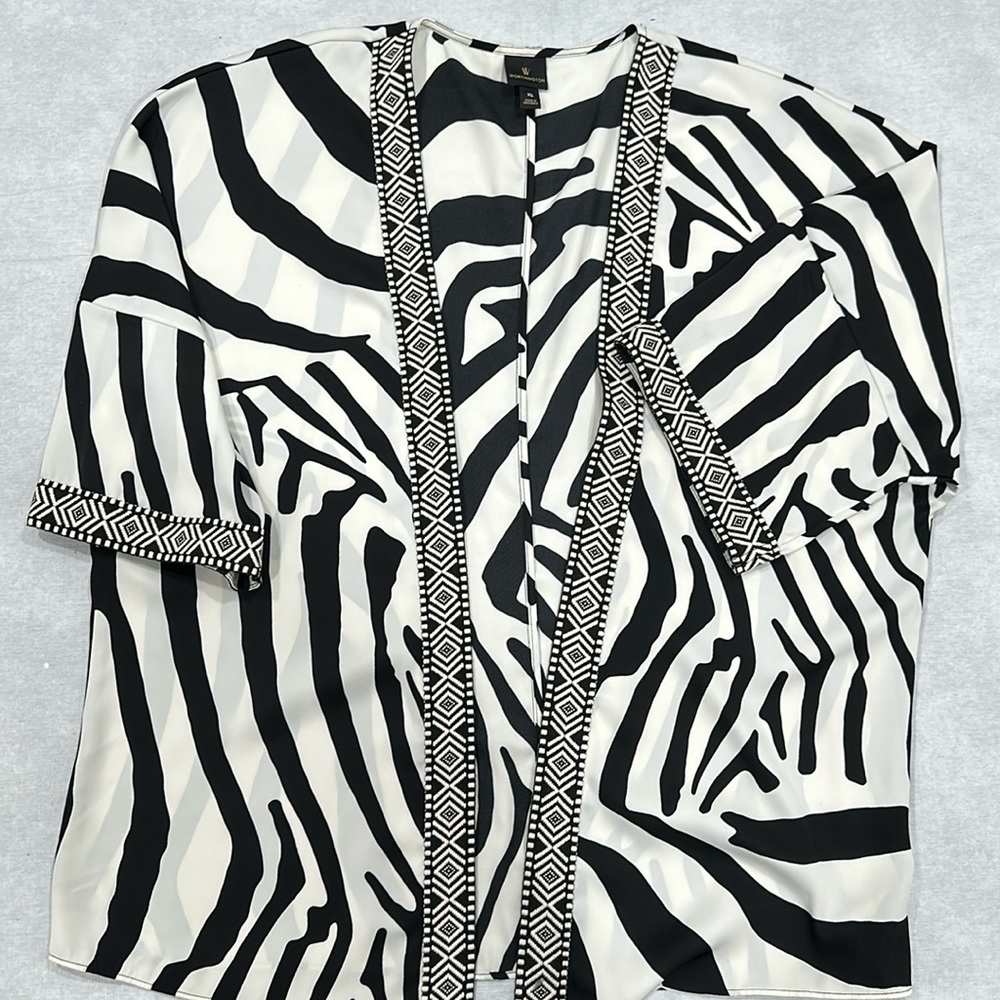 Zebra Cover Up / Size XL